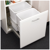 Waste Basket Drawer - Beyond Storage Closets & Pantries