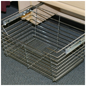 Chrome Wire Baskets - Beyond Storage Closets & Pantries