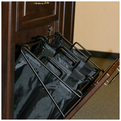 In-Closet Pull-Out Hamper - Beyond Storage, a St. Louis closet company