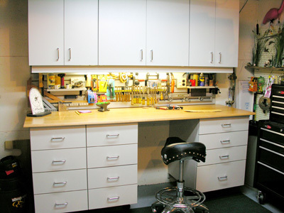 Custom Garage Toolbench Beyond Storage STL