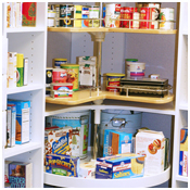 Beyond Storage - St. Louis Closet Company & Space Improvement Specialists, Kitchen / Pantry Lazy Susans