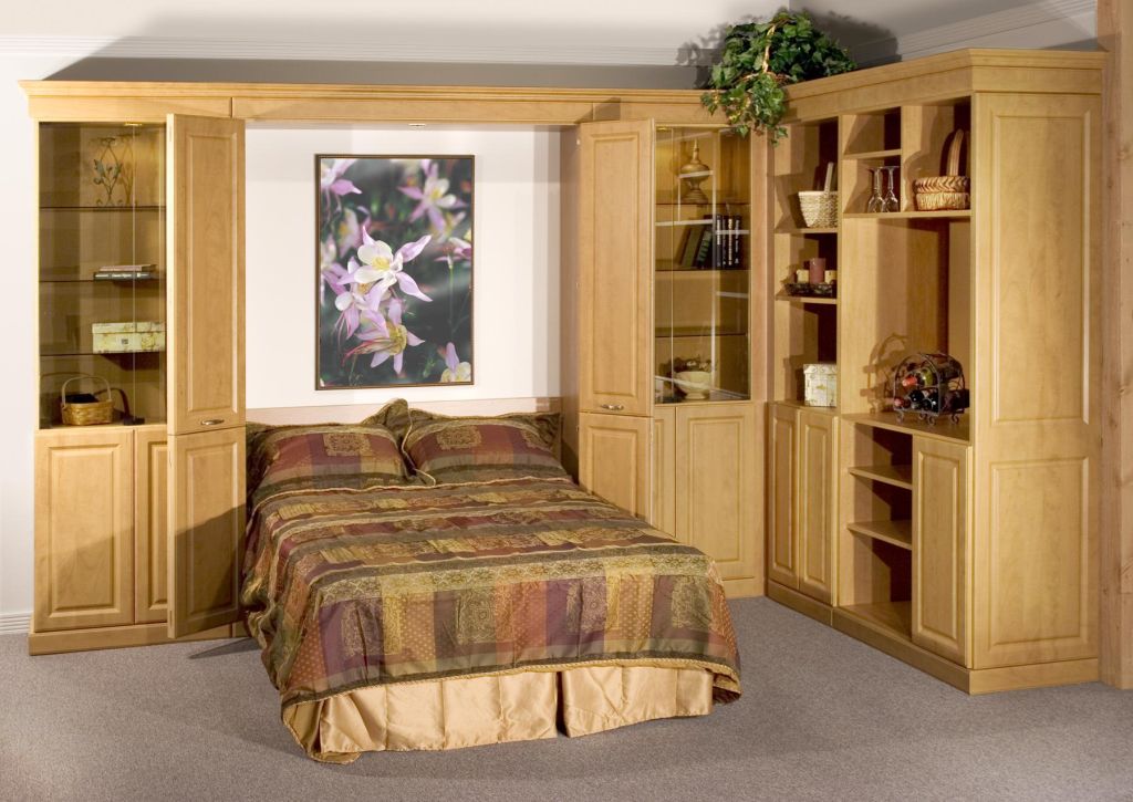 Beyond Storage STL Wall Bed Open Large
