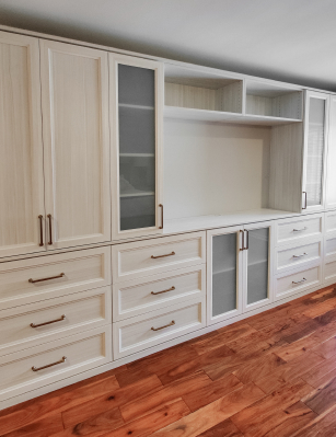 custom built in entertainment center